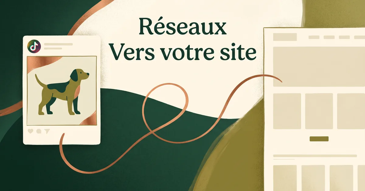Carte de publication d'élevage et bulle de message privé, allusion réseaux